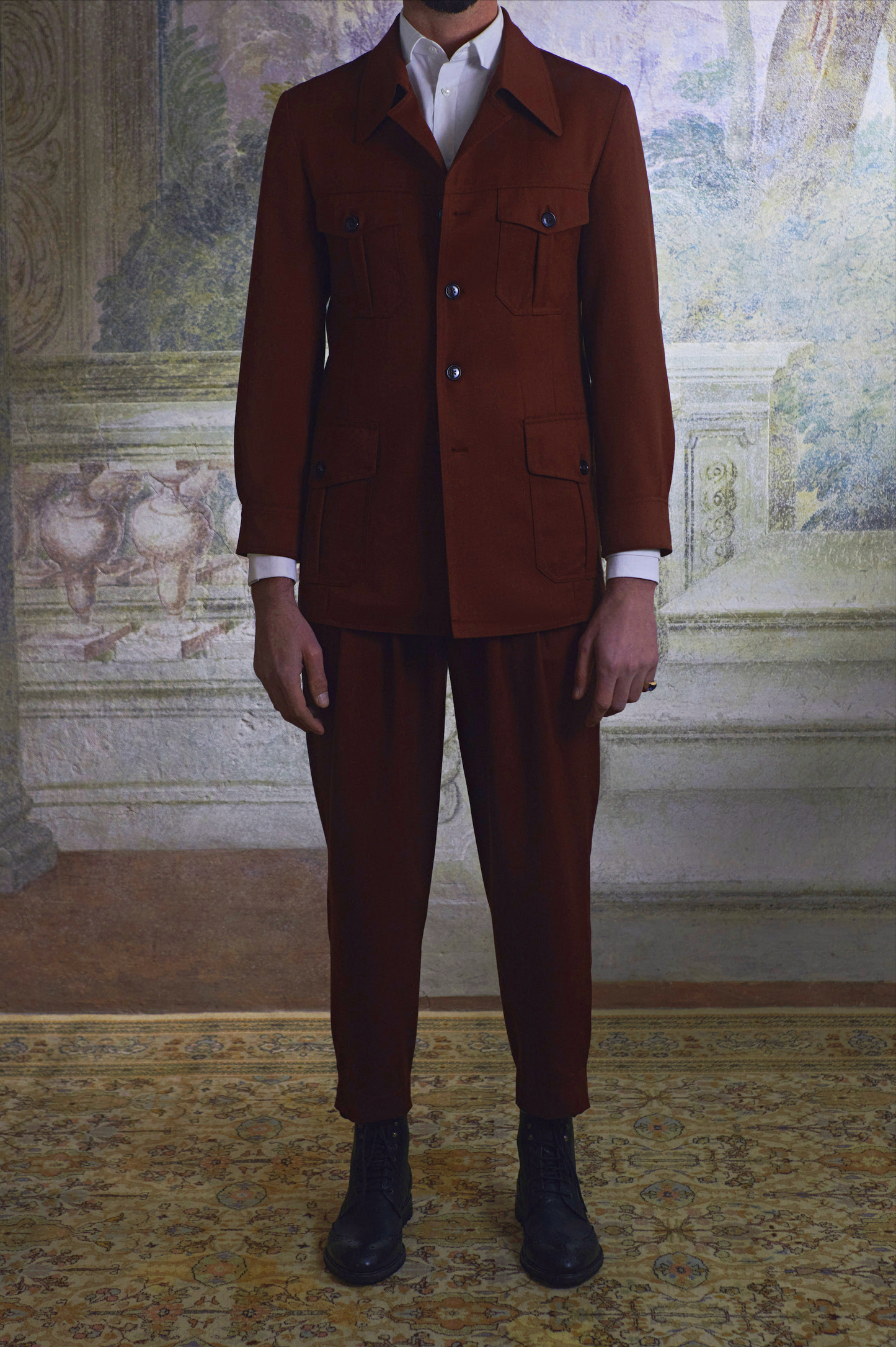 Blixen Jacket Terracotta