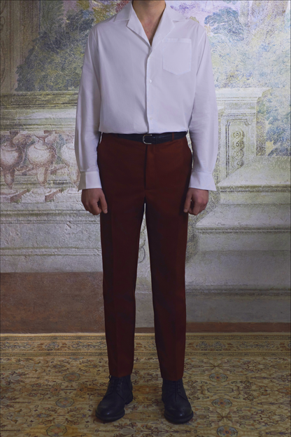 Charles Trousers Terracotta