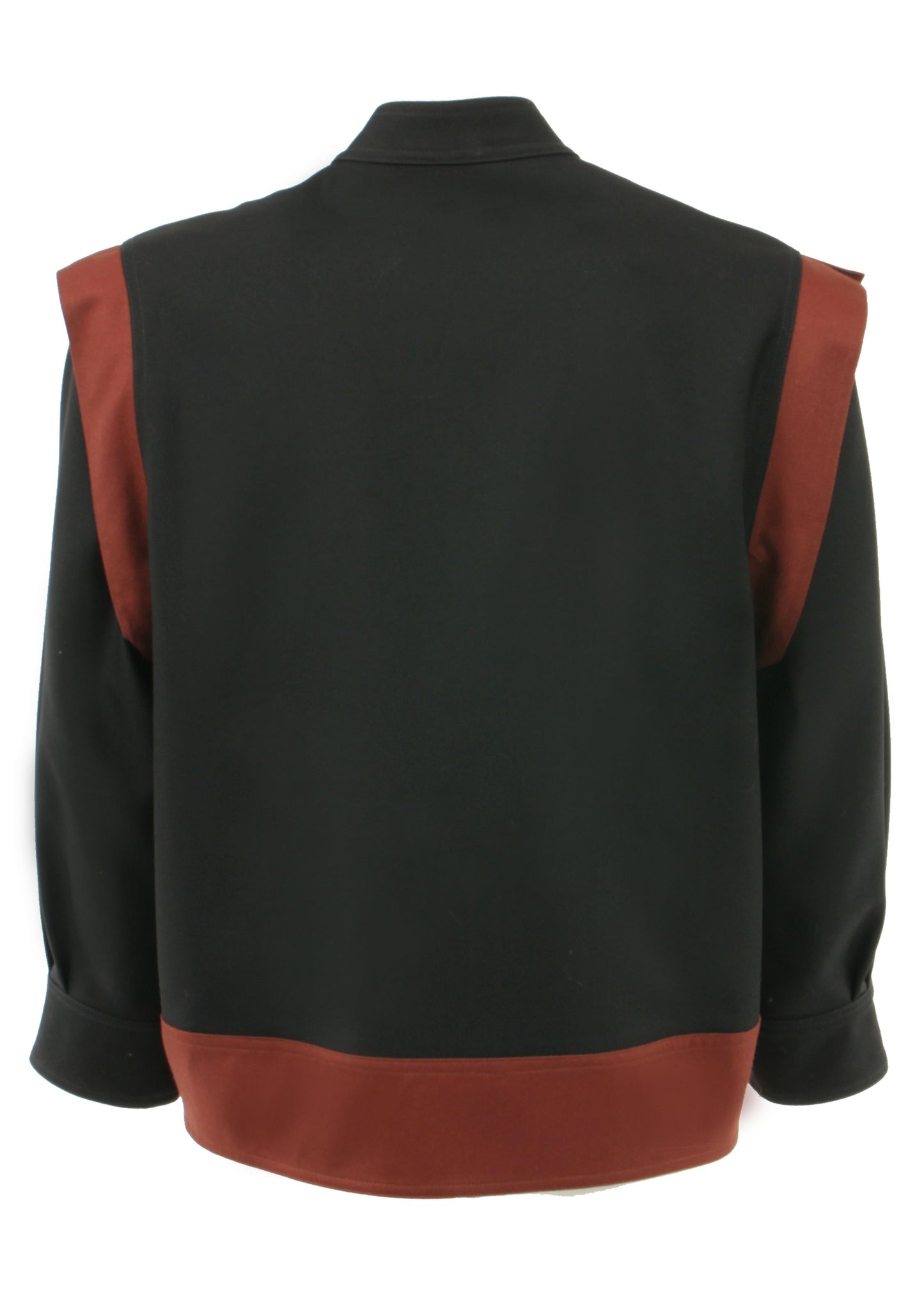 Albert Jacket Black &amp; Terracotta