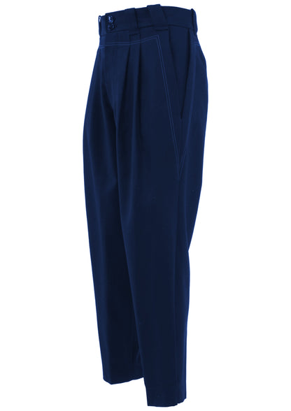 Lloyd Trousers Blue Navy